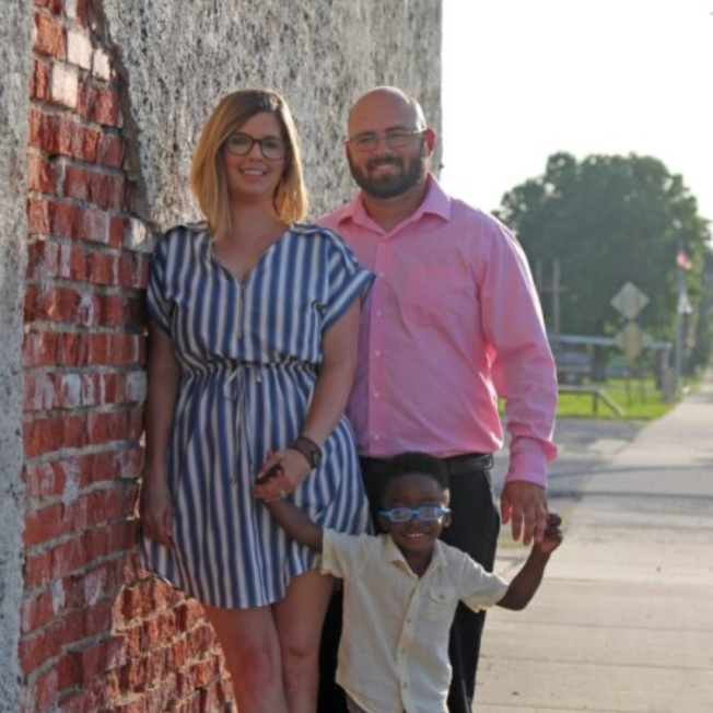 Gladney family portrait